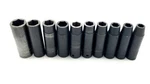 Snap-on Simm 10pc 1/2" Drive Deep Metric Impact Socket Set 10mm - 18mm & 21mm. Fixed Price $139.99.