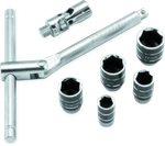 Bikemaster 1/4in Drive Compact Sliding And Folding T-handle Set. Fixed Price $31.81.