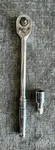 Vintage Snap-on Tml70a 1/4" Drive Long Handle Ratchet & Tmxw1 Extension Usa. Fixed Price $60.00.