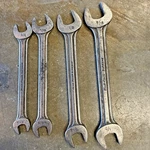 Blue Point Supreme Sae Wrenches Combo Vintage American 5/16" To 9/16". Fixed Price $40.00.