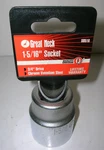 Great Neck Socket 3/4" Drive X 1 5/16" 12 Point Chrome Vanadium Steel Taiwan. Fixed Price $2.95.