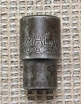 Mac Tools Vp142, 1/2" Drive, 7/16" Impact Socket, Shallow, 12 Point. Fixed Price $11.49.