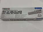 Matco Tools Adv Sabtptx11va 11 Piece 1/4-3/8" Dr. Tamper Resistant Torx Bit Set. Fixed Price $112.00.