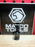 Matco Aup5.5m6v 1/4" Drive 5.5mm Nice Shallow 6-point Wobble Impact Socket. Fixed Price $24.99.