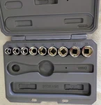 10 Pc Sears Craftsman Nos 3/8 Shallow Socket Set W/case Metric 10mm-18mm. Fixed Price $20.00.