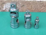Snap On 103ufts 1/4" 3/8" 1/2" 3 Piece Universal Swivel Joint Set Tmu8 Fu8a S8. Fixed Price $89.98.