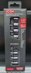 Icon 12tst-9 9pc Professional Triple Square Impact Bit Socket Set - 3/8" Drive. Fixed Price $40.00.