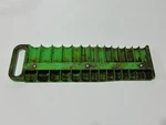 Mac Tools Usa Shml38 G 28pc 3/8 Drive Magnetic Socket Holder - Green, Tray Only. Fixed Price $39.99.