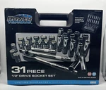 Power Torque 31 Piece 1/2 Drive Socket Set #gm4212. Fixed Price $65.99.