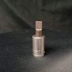 Snap On Tools F52 3/8 Drive 5/16 Flat Tip Short Bit Chrome Socket Driver *marks. Fixed Price $23.99.
