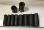 Snap On 1/2" Drive 7 Pcs 6pt Deep Impact Socket Set + 1 1-1/16 Read. Fixed Price $69.00.
