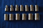 Craftsman 13 Pc 1/2 Dr 12 Pt Socket Laser 3/8 To 15/16" 19/32,21/32,25/32 619. Fixed Price $36.49.