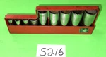 Matco Tools 9 Piece 3/8 Drive Sae. Deep Socket Set Through 7/8 Inch 6-point. Fixed Price $155.00.