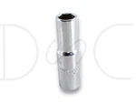 Proto 3/8" Deep Socket Drive 6 Point Sae 6pt Chrome Usa 5012h. Fixed Price $12.00.
