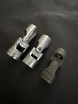 Snap On 3 Piece 1/2 Sae Swivel Sockets - Pu18 9/16 Su24 3/4 Mac Vu 226. Fixed Price $49.95.