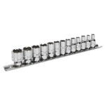 Sealey Socket Set 13 Pieces 1/4" Square Drive Lock-on 6 Point Metric Ak2746. Fixed Price $26.89.