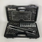 Blackhawk By Proto 1226nb 26 Piece 1/2" Drive 6 Point Sae Socket Ratchet Set. Fixed Price $129.99.