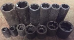 Armstrong - 1/2" Drive 8 Point Impact Sockets. Fixed Price $17.95.