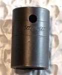Snap On Imfs220, 1/2" Drive, 11/16" Impact Socket, Shallow, 6 Point.. Fixed Price $15.39.