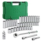 Sk 3/8" Drive Socket Set With 216-p Quick-release Ratchet, 41-piece, One Size. Fixed Price $270.99.