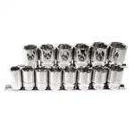K-tool 28100 14-pc 1/2" Drive 6-point Shallow/short Metric Socket Set. Fixed Price $34.66.