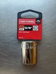 New Craftsman 1/2" Drive 13/16" 12 Point Socket Cmmt47511. Fixed Price $10.99.