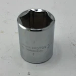 Proto Professional 24mm 1/2 Drive 6 Point Shallow Chrome Socket 5424mh. Fixed Price $19.99.