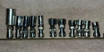 Snap On 3/8 11pc 6 Point Swivel Socket Set. Fixed Price $150.00.