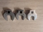 Snap On 13/16, 7/8, 1 Inch Crows Foot Fc032a, Fc028a, Fc026a (3 Piece Set). Fixed Price $75.00.