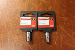 2-count Craftsman 1/4" Easy Read Socket - Drive 12 Point #. Fixed Price $10.95.