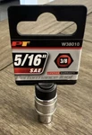 Performance Tool W38010 - 3/8" Drive 5/16" 6-point Sae Standard Socket. Fixed Price $3.25.
