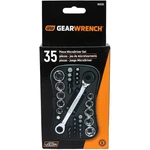 Gearwrench 85035 35-pc 1/4" Drive Microdriver Set Ratchet Sae/metric. Fixed Price $79.99.