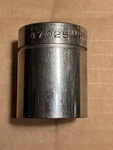 Duro Indestro 47025 - 25 Mm Metric 1/2 Drive 12 Point Socket Vintage. Fixed Price $15.95.