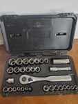Vintage Craftsman Sae Metric Socket Set 3/8" And 1/4" 32pc 34797 Usa. Fixed Price $99.00.