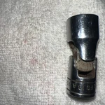 Snap On Tools Fs18a Socket 3/8" Drive 6 Point Sae 9/16" Shallow Universal. Fixed Price $19.00.