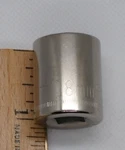 Vintage Craftsman 3/8" Dr 18mm 12 Pt Shallow Socket Inverted G 44312 Usa Nos. Fixed Price $14.17.