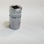 Vintage Indestro Super 2808s 1/4" Socket, Drive, 8 Point Star Knurled. Fixed Price $9.99.