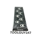 Snap On Tools New 7 Pc 1/4" Drive Metric Open-end Crowfoot Wrench Set 107tmcom +. Fixed Price $215.95.