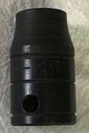 S-k Sk Tools Black Impact Socket #46114 7/16" 6-point 1/2" Drive New Nos. Fixed Price $6.95.
