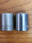 Craftsman 5/8" 6&12 Point 3/8" Drive Shallow Socket Set Of 2. Made In Usa. Fixed Price $15.99.