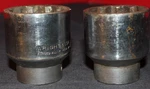 Wright Tool Forged Alloy 3/4" Dr 12 Pt Socket Pair #6156 1-3/4 #6154 1-11/16". Fixed Price $14.99.