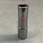 Matco Tools Bd146a 3/8" Deep Chrome 6pt 7/16" Socket Usa Made. Fixed Price $24.99.