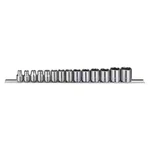 Westward 53pn45 3/8" Drive Socket Set Metric 14 Pieces 6 Mm To 19 , Chrome,. Fixed Price $24.49.