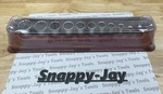 Snap-on Tools New 11pc 3/8" Drive Sae 12pt Chrome Semi-deep Socket Set 211fdsy. Fixed Price $319.95.