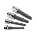 Sk Tools 19704 4pc 3/8" 1/2" Dr Triple Square Bit Socket Set 6mm-12mm Usa Made. Fixed Price $88.65.