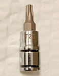 Matco Tools "adv" A25txva, 1/4" Socket Driven, T25 Torx Bit.. Fixed Price $16.89.