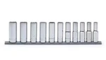 Husky 11 Piece Deep Socket Set - Metric Mm Chrome 1/2 Drive (new Open Box). Fixed Price $33.00.
