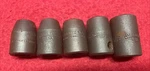 Vintage 5 Pc Mixed Tools Usa Socket Lot Impact 3/8" Drive. Fixed Price $29.99.