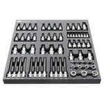 Ingersoll Rand Mechanics Tool Set Kit Torx Socket Hex Bit Sockets Tools 66 Piece. Fixed Price $185.99.