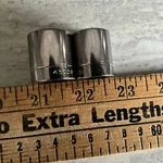 Craftsman 2 Pc 3/8 Drive 6 Point Socket Set Sae Usa 11/16 5/8 Inv G2 Series. Fixed Price $6.74.
